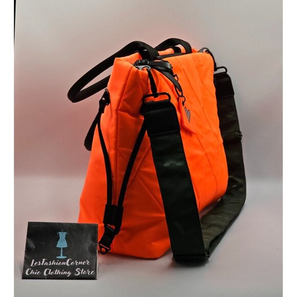 IHKWIP Women's Neon Orange Shawn Killinger X Haute Tote With Guitar Strap 2923 - Picture 9 of 13